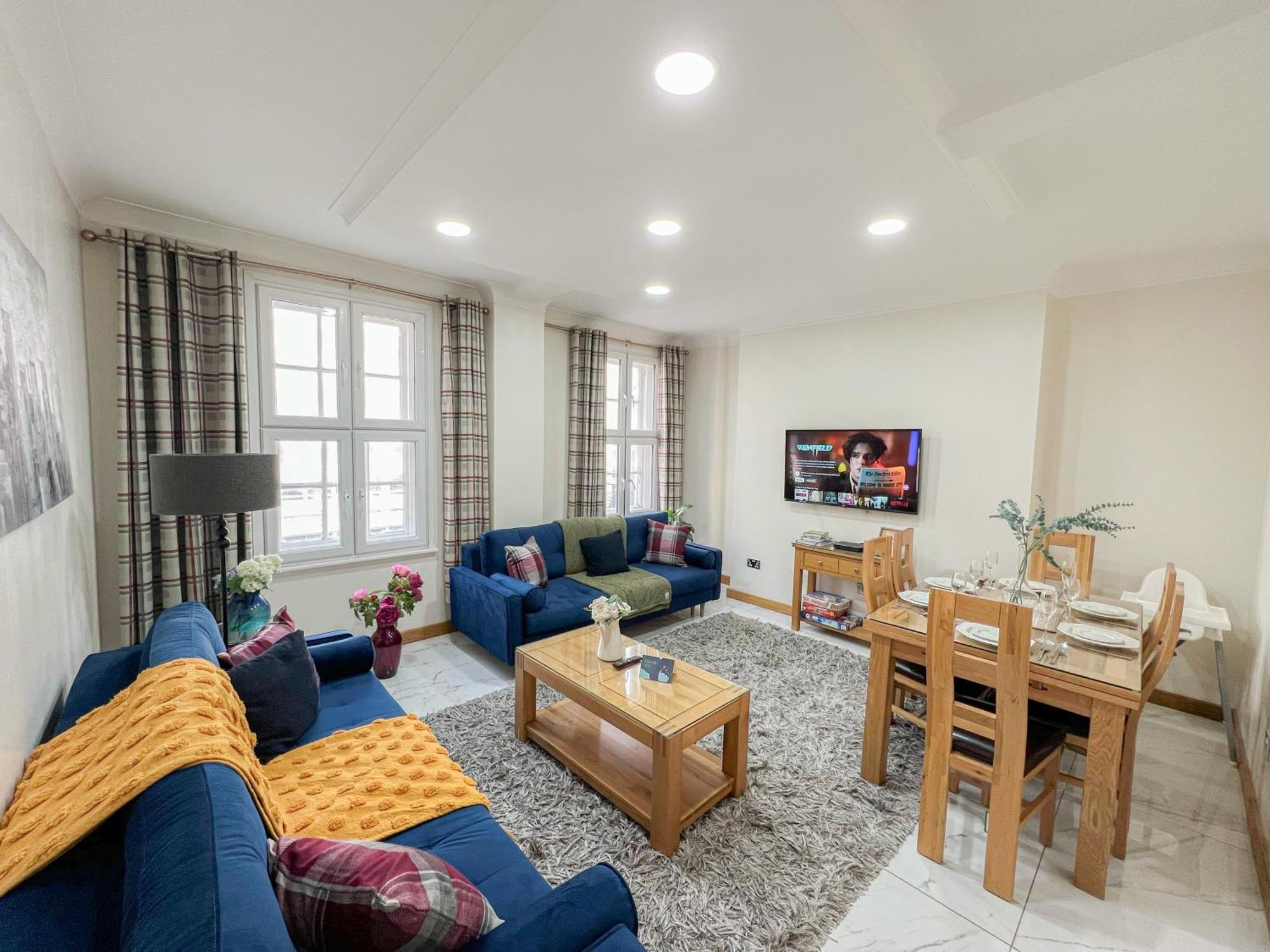 Apartment Cosy 4-Bedroom, 2-Bathroom Flat With Ac In Marylebone, Paddington, Hyde Park *